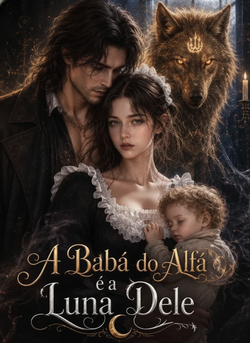 Capa de A Babá Do Alpha É Sua Luna